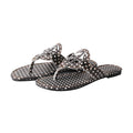 CHSHOER Polka Dot Retro Flip Flops - Open-Toe Sandals for Beach, Summer Vacation & Daily Casual
