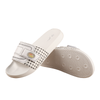 CHSHOER Minimalist Buckle Platform Slippers - Comfortable, Casual & Versatile