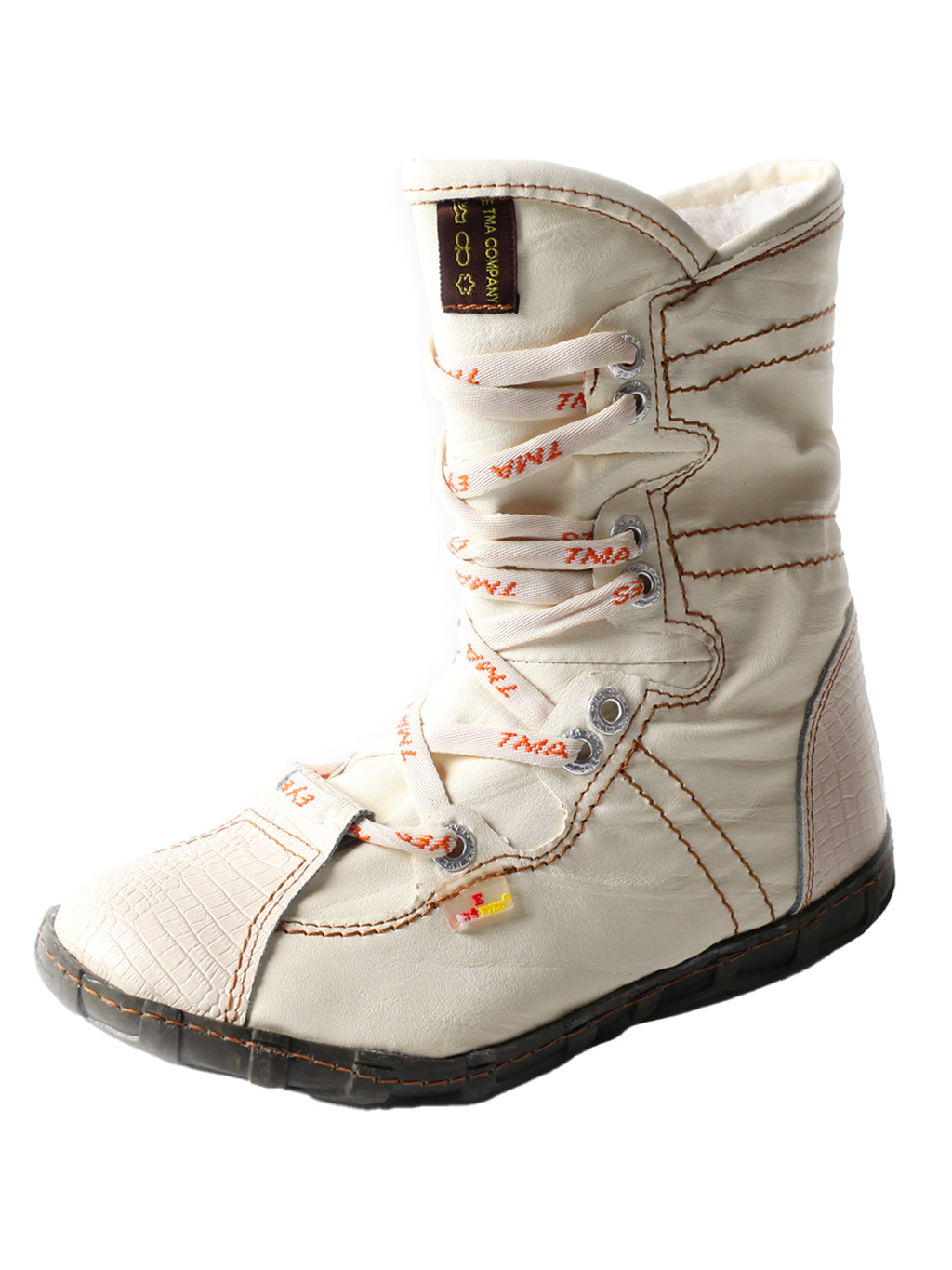 CHSHOER Women's Mid-Calf Martin Boots, Multi-Color and Fashionable