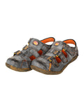 CHSHOER Women's Distressed Leather Fisherman Sandals - Adjustable Strap Closed-Toe Shoes with Retro Stitching & Cushioned Insole, Essential for Summer Casual Outfits